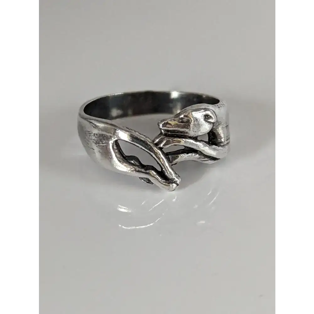 925 Silver Greyhound Ring – Handmade Elegant Dog Lover’s Band F Rings