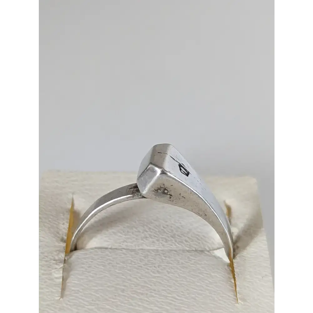 925 Silver Hoof Nail Ring – Handmade Equestrian Gift for Him or Her G Rings