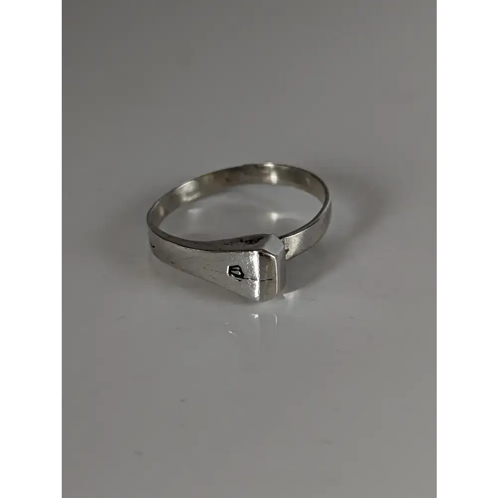 925 Silver Hoof Nail Ring – Handmade Equestrian Gift for Him or Her G Rings