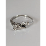 925 Silver Horse Head & Hoof Ring – Equestrian Gift for Him or Her F Rings