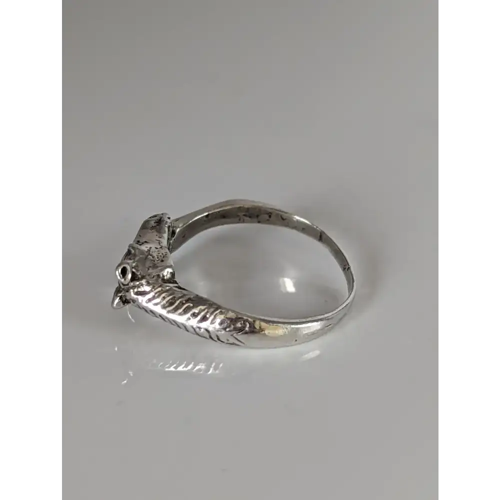 925 Silver Horse Head & Hoof Ring – Equestrian Gift for Him or Her F Rings