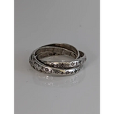 925 Silver Interlinking Bands Ring – Handmade Equestrian Jewellery by Silver Steed G Rings