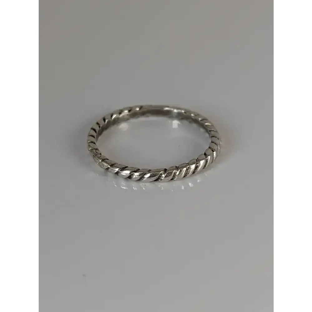 925 Silver Lead Rope Ring – Equestrian Gift for Him or Her F Rings