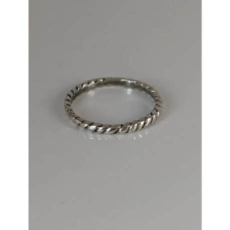 925 Silver Lead Rope Ring – Equestrian Gift for Him or Her F Rings