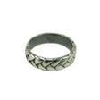 925 Silver Plaited Mane Ring – Handmade Equestrian Band for Him & Her G Rings