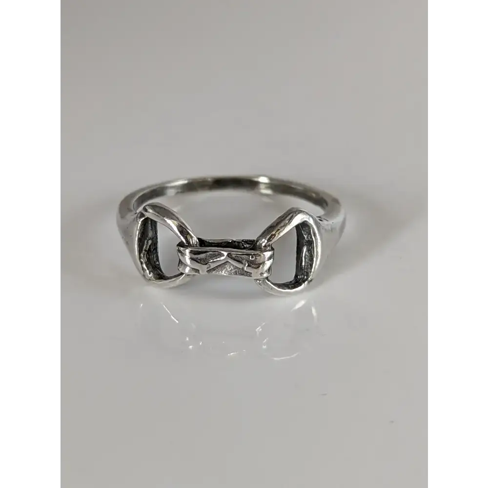 925 Silver Snaffle Bit Ring – Equestrian Jewellery for Him & Her F Rings