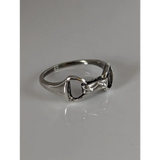 925 Silver Snaffle Bit Ring – Equestrian Jewellery for Him & Her F Rings