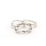 925 Silver Snaffle Bit Ring – Handmade Equestrian Gift for Him or Her G SILVER Rings