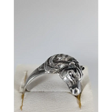 925 Silver Steed Horse Head Ring – Bold Equestrian Statement for Him or Her G Rings