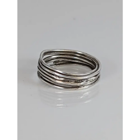 925 Silver Wired Band – Handmade Ring for Him or Her G Rings