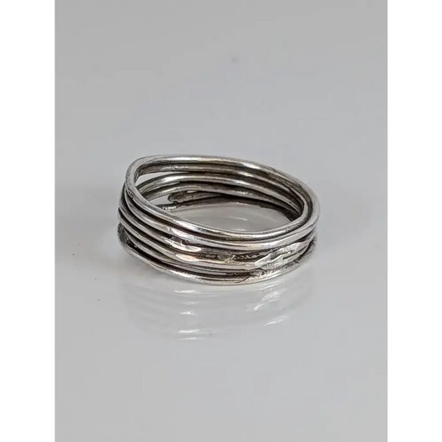 925 Silver Wired Band – Handmade Ring for Him or Her G Rings