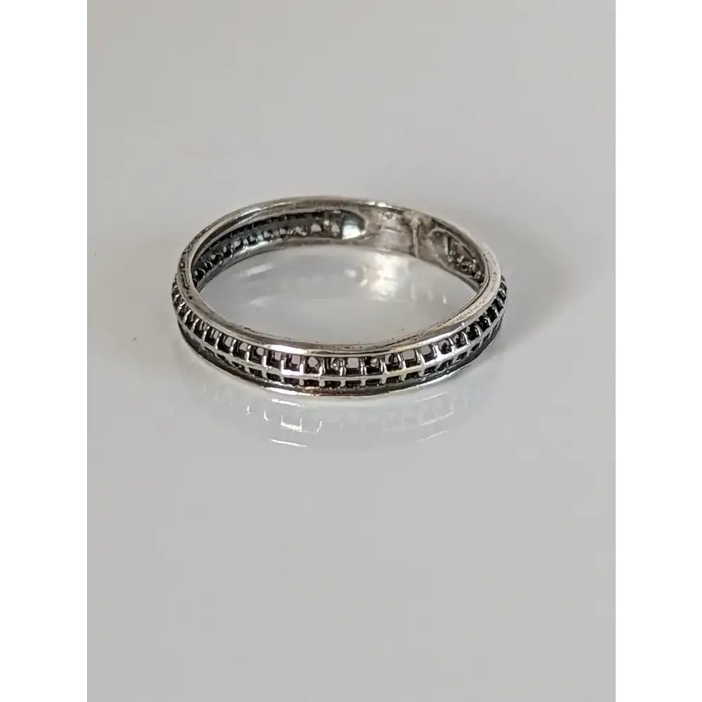 925 Sterling Silver Filigree Ring – Elegant Handmade Band for Nature Lovers G Rings