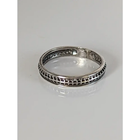 925 Sterling Silver Filigree Ring – Elegant Handmade Band for Nature Lovers G Rings