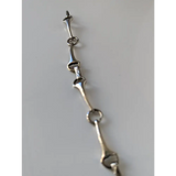 925 Sterling Silver Snaffle Bit Bracelet – Handmade Equestrian Jewellery Bracelets