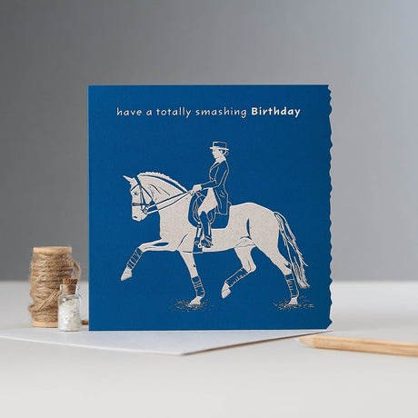 Deckled Edge Colour Block Pony Card Happy Birthday Totally Smashing Birthday Gift Cards Barnstaple Equestrian Supplies