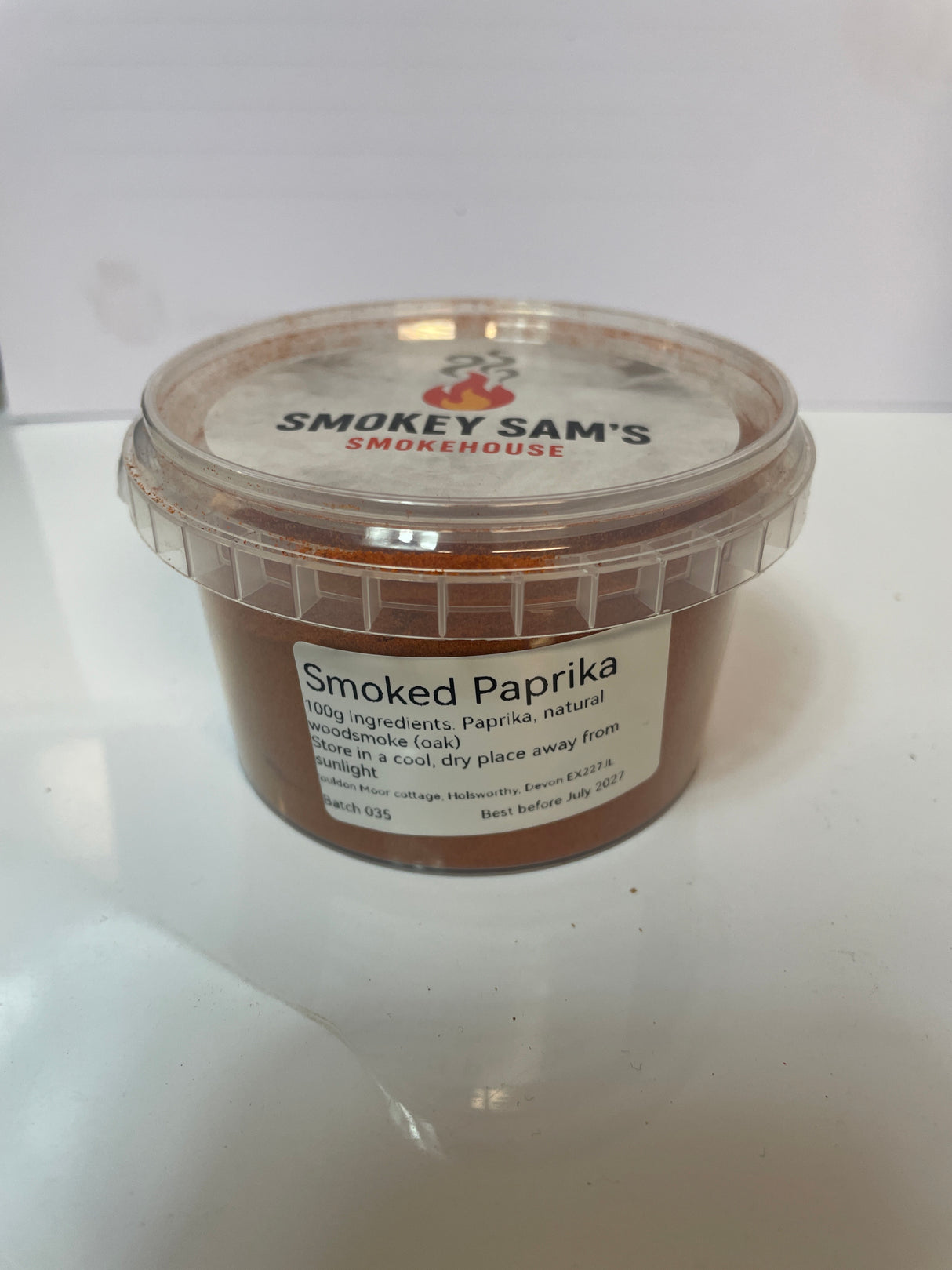 Smokey Sam's Dry Cured Smoked Streaky Bacon