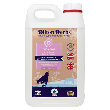 Hilton Herbs DeTox Gold Detox Supplements Barnstaple Equestrian Supplies