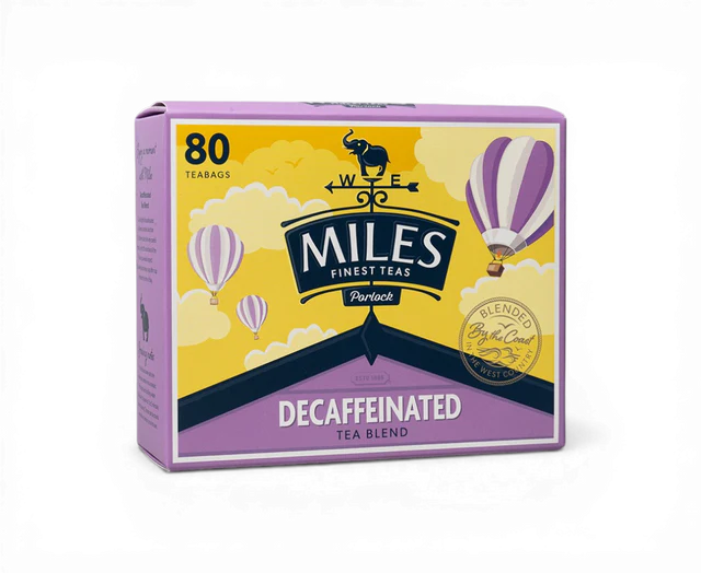 Miles Tea & Coffee Decaffeinated Teabags
