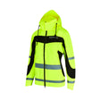 Equisafety Lightweight Waterproof Hi Viz Riding Coats Front