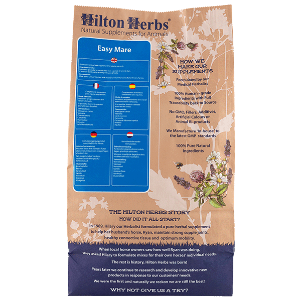 Hilton Herbs Easy Mare horse hormone supplements Barnstaple Equestrian Supplies