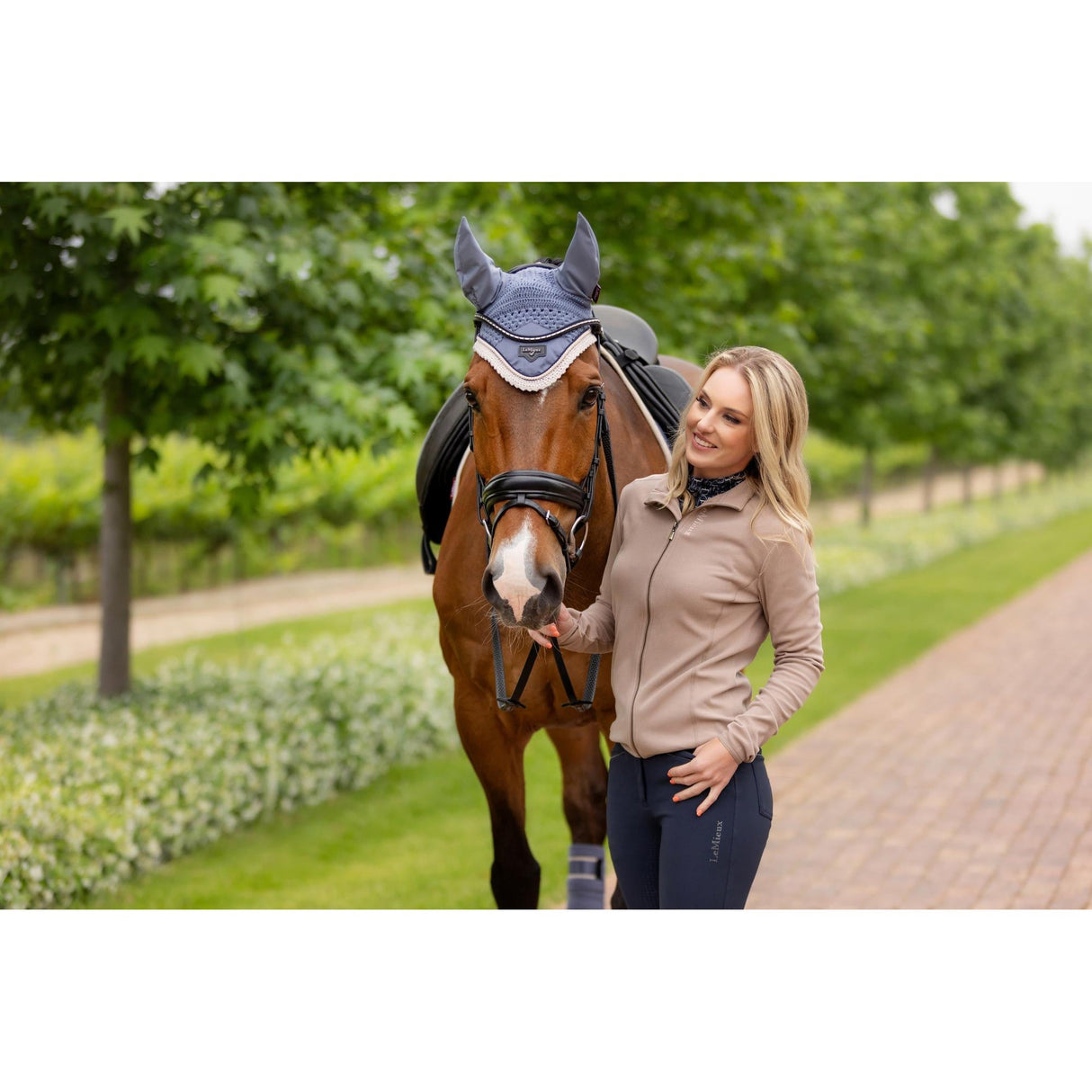 Lemieux Faye Zip Through Fleece Mink Jumpers & Hoodies Barnstaple Equestrian Supplies