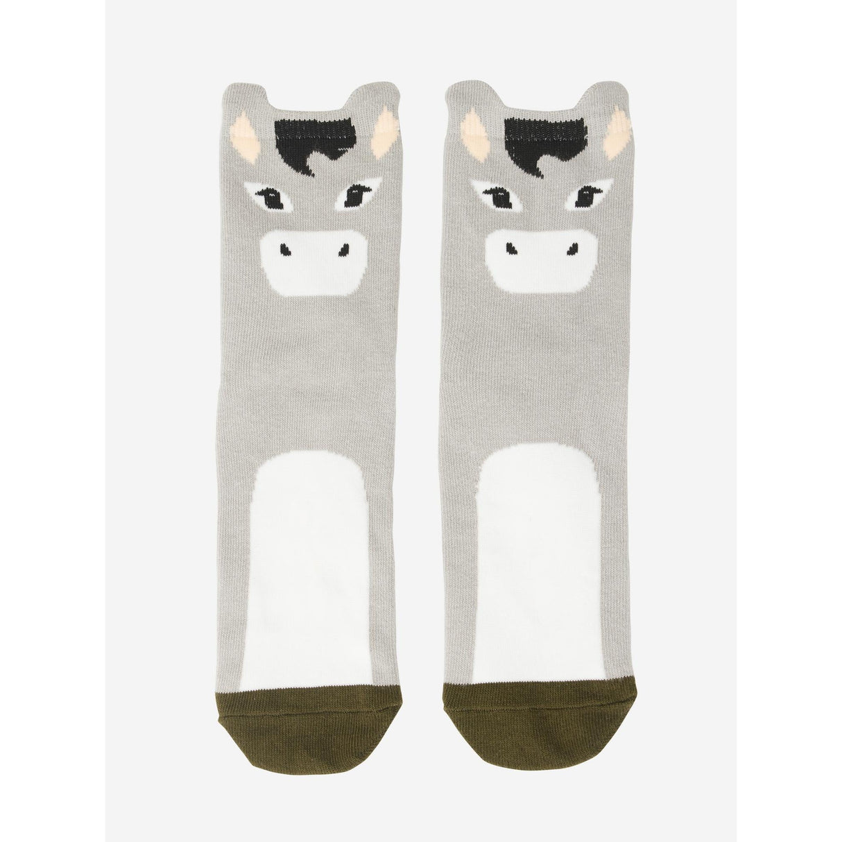 Lemieux Mini Character Socks 2 pack Donkey Front