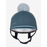 Lemieux Pom Hat Silk Petrol Front