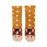 Lemieux Mini Fluffy Character Socks Chancer Front