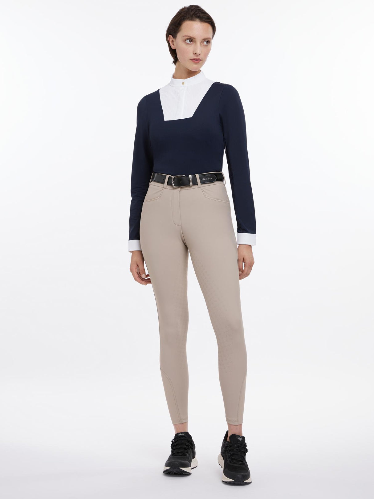 LeMieux Isabelle Full Seat Breeches Almond Almond UK 6 Breeches