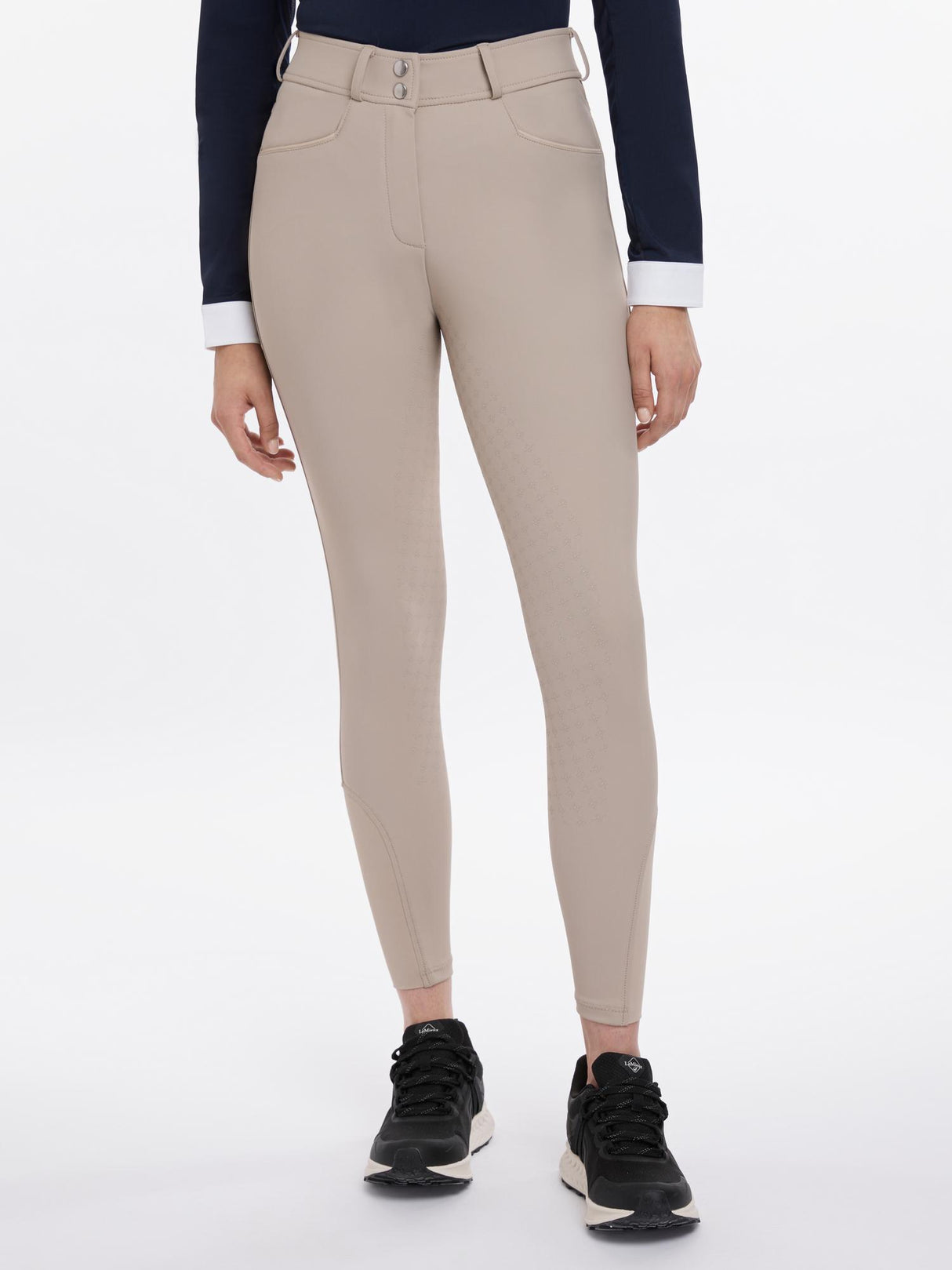 LeMieux Isabelle Full Seat Breeches Almond Almond UK 6 Breeches