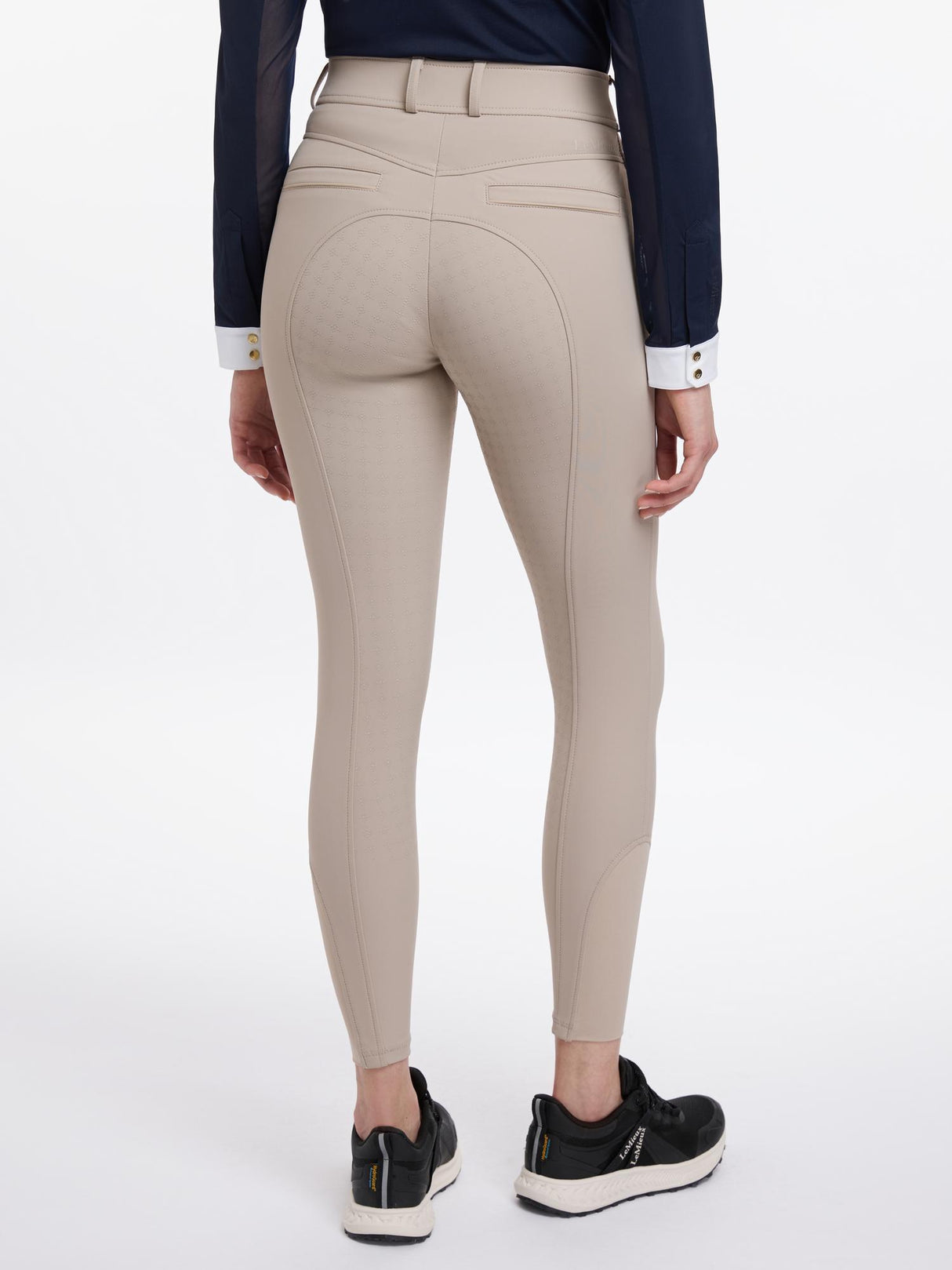 LeMieux Isabelle Full Seat Breeches Almond Almond UK 6 Breeches