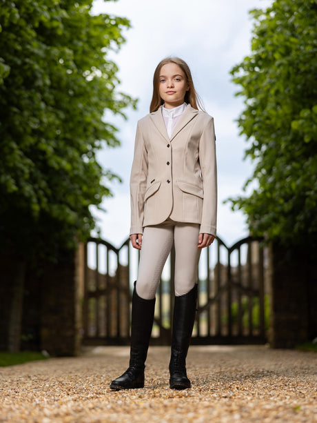 Young Rider Kennedy Show Jacket Stone Stone 7-8 years Show Jackets