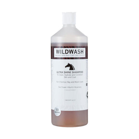 WildWash Horse Shampoo Ultra Shine Horse Shampoos Barnstaple Equestrian Supplies