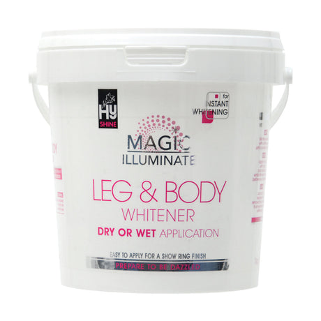 HY Equestrian Magic Illuminate Leg & Body Whitener Stain Remover Barnstaple Equestrian Supplies