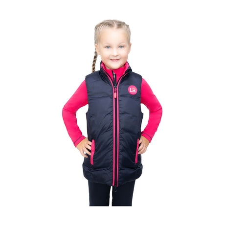 Analise Reversible Padded Gilet by Little Rider Outdoor Coats & Jackets Barnstaple Equestrian Supplies