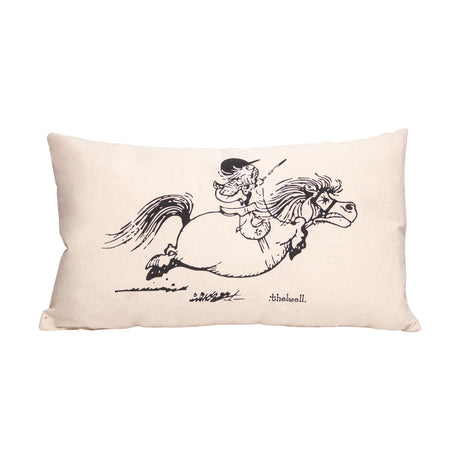 Hy Equestrian Thelwell Collection Don't Look Cushion Household Gifts Barnstaple Equestrian Supplies
