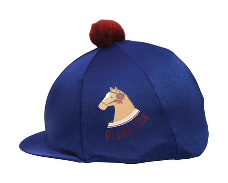 Riding Star Collection Hat Cover by Little Rider Hat Silks Barnstaple Equestrian Supplies