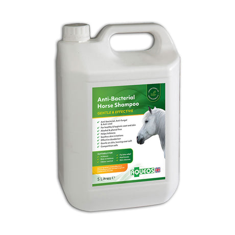 Aqueos Anti-Bacterial Horse Shampoo Medicated Shampoos Barnstaple Equestrian Supplies