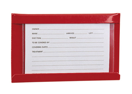 STUBBS Card Wallet (S27B) Stable Nameplates Barnstaple Equestrian Supplies