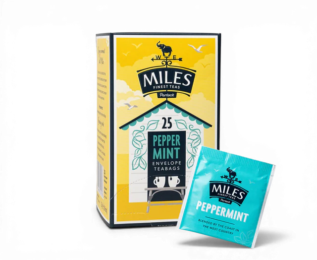 Miles Tea & Coffee Envelope Peppermint Teabags