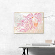 Deckled Edge A4 Watercolour Art Prints Sunset Mare Poster Barnstaple Equestrian Supplies