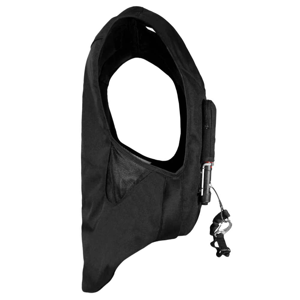 Point Two Hunter Showjumper Black Equestrian Air Vests Black Child XL Equestrian Air Vests