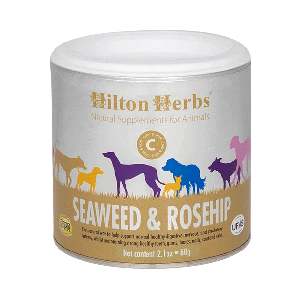 Hilton Herbs Seaweed and Rosehip Tub Dog Supplements Barnstaple Equestrian Supplies