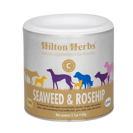 Hilton Herbs Seaweed and Rosehip Tub Dog Supplements Barnstaple Equestrian Supplies