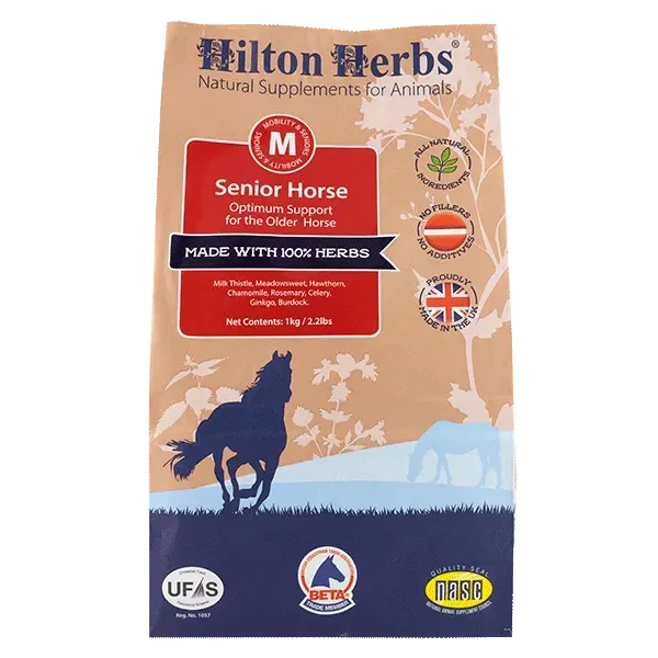 Hilton Herbs Senior Horse Veteran Horse Supplements Barnstaple Equestrian Supplies