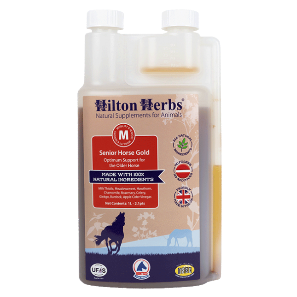 Hilton Herbs Senior Horse Gold Veteran Horse Supplements Barnstaple Equestrian Supplies