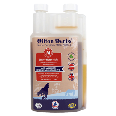 Hilton Herbs Senior Horse Gold Veteran Horse Supplements Barnstaple Equestrian Supplies