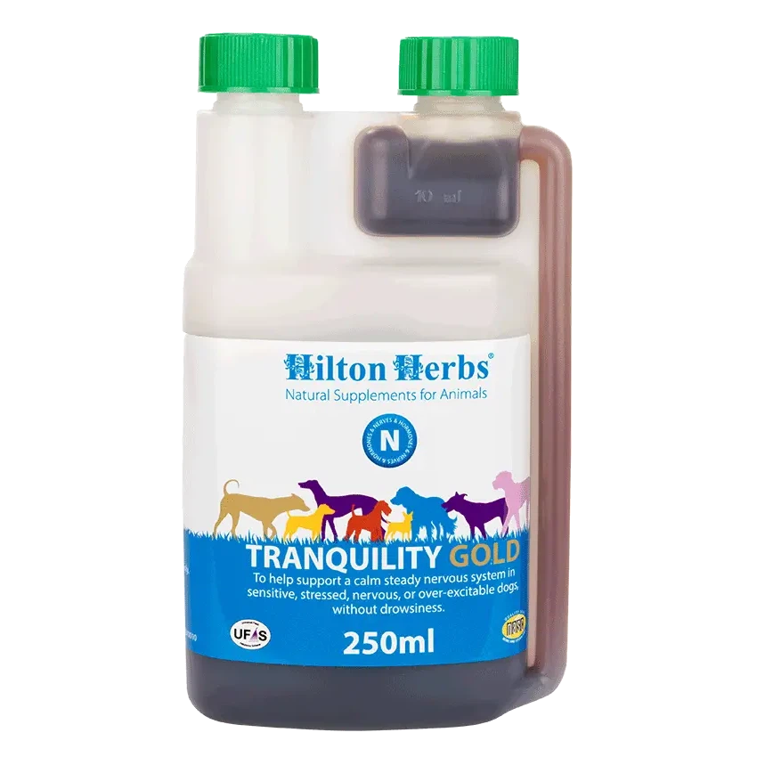 Hilton Herbs Tranquility Gold Dog Supplements Barnstaple Equestrian Supplies