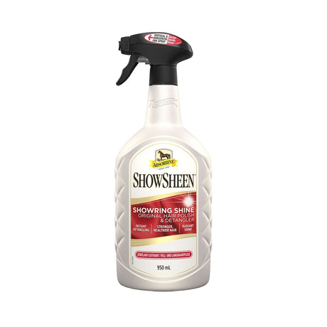 Absorbine Showsheen Hair Polish & Detangler Spray 950 Ml Barnstaple Equestrian Supplies
