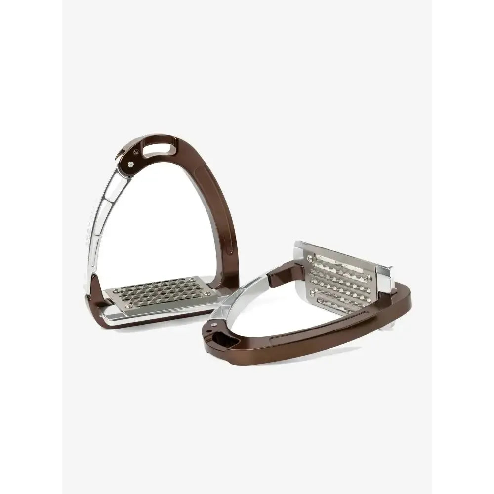 Acavallo Arena AluPlus Stirrups Brown Stirrups